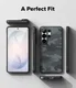 Ringke Onyx Magnetic Samsung Galaxy S26 Ultra Hoesje MagSafe Camo Zwart afbeelding 12