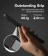 Ringke Onyx Magnetic Samsung Galaxy S26 Ultra Hoesje MagSafe Camo Zwart afbeelding 8