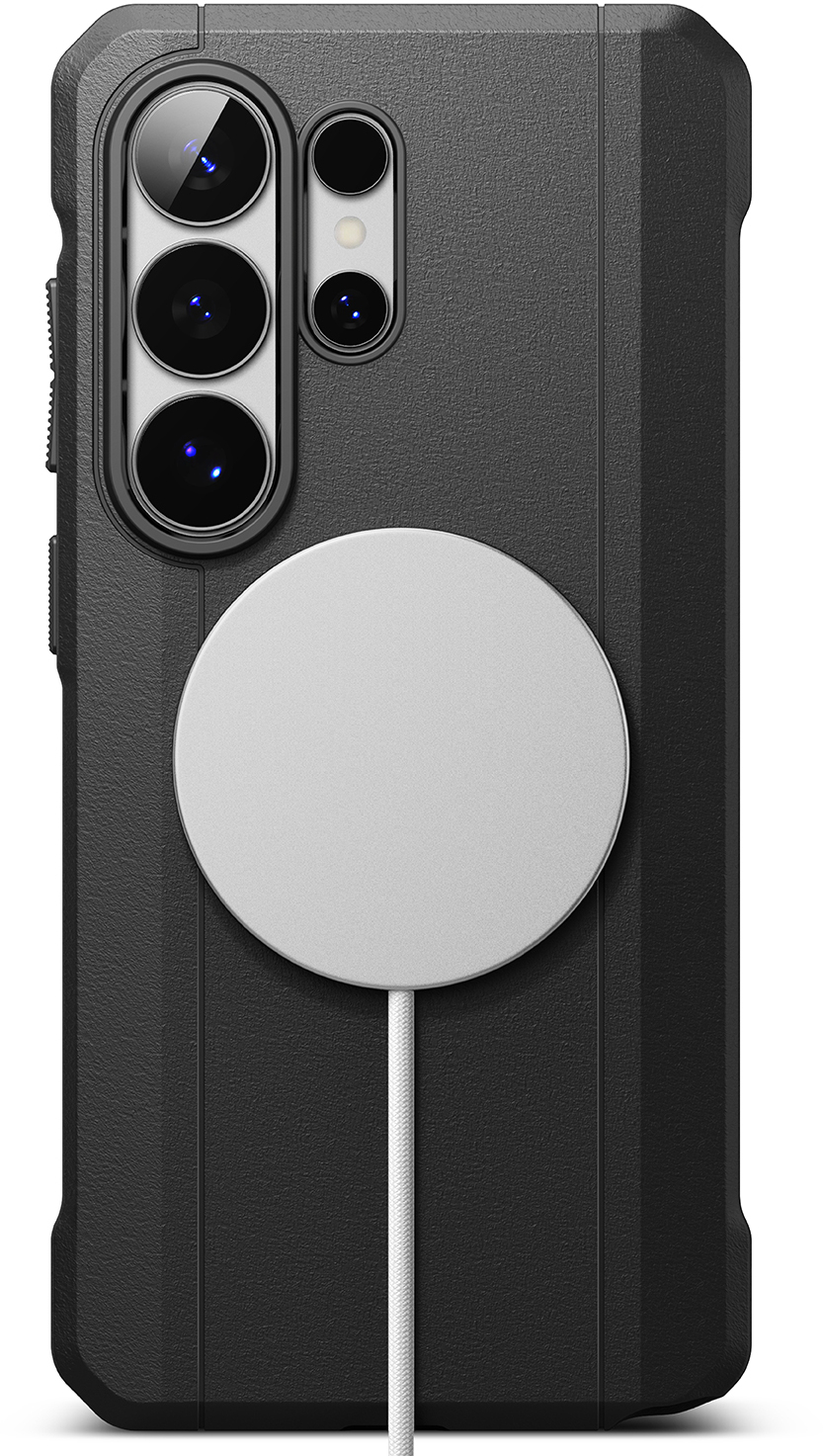 Ringke Onyx Alpha Magnetic Samsung Galaxy S26 Ultra Hoesje MagSafe Zwart afbeelding 2