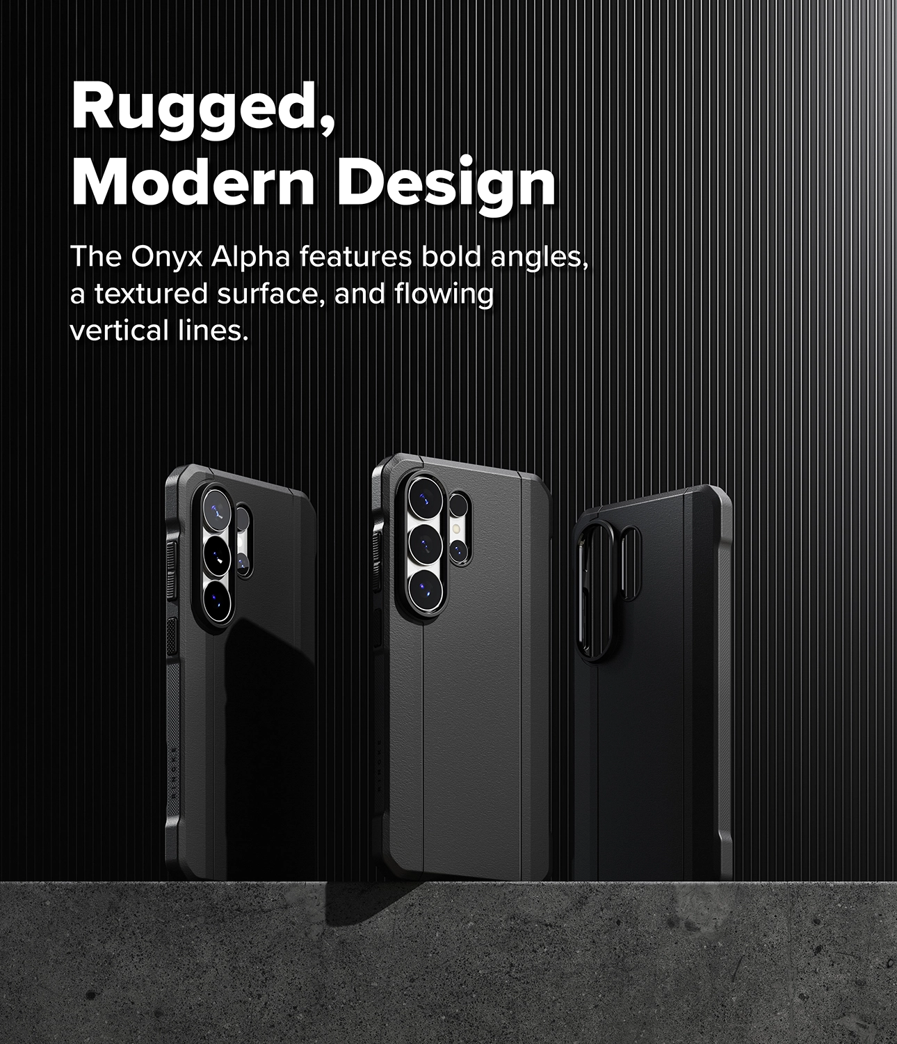 Ringke Onyx Alpha Magnetic Samsung Galaxy S26 Ultra Hoesje MagSafe Zwart afbeelding 7