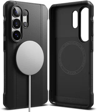 Ringke Onyx Alpha Magnetic Samsung Galaxy S26 Ultra Hoesje MagSafe Zwart