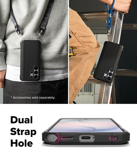 Ringke Onyx Alpha Magnetic Samsung Galaxy S26 Ultra Hoesje MagSafe Zwart afbeelding 14