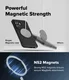 Ringke Onyx Alpha Magnetic Samsung Galaxy S26 Ultra Hoesje MagSafe Zwart afbeelding 6
