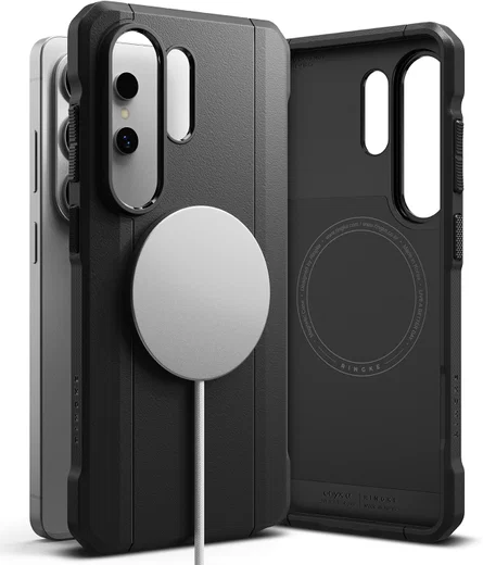 Ringke Onyx Alpha Magnetic Samsung Galaxy S26 Ultra Hoesje MagSafe Zwart afbeelding 19