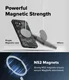 Ringke Onyx Alpha Magnetic Samsung Galaxy S26 Ultra Hoesje MagSafe Camo Zwart afbeelding 4