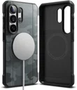Ringke Onyx Alpha Magnetic Samsung Galaxy S26 Ultra Hoesje MagSafe Camo Zwart