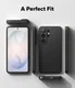 Ringke Silicone Magnetic Samsung Galaxy S26 Ultra Hoesje MagSafe Zwart afbeelding 3
