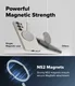 Ringke Silicone Magnetic Samsung Galaxy S26 Ultra Hoesje MagSafe Grijs afbeelding 9