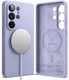 Ringke Silicone Magnetic Samsung Galaxy S26 Ultra Hoesje MagSafe Paars