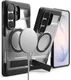 Ringke UX Magnetic Samsung S26 Ultra Hoesje MagSafe met Standaard Transparant afbeelding 1