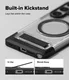 Ringke UX Magnetic Samsung S26 Ultra Hoesje MagSafe met Standaard Transparant afbeelding 9