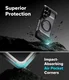 Ringke UX Magnetic Samsung S26 Ultra Hoesje MagSafe met Standaard Clear Zwart afbeelding 13
