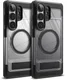 Ringke UX Magnetic Samsung S26 Ultra Hoesje MagSafe met Standaard Clear Zwart afbeelding 21
