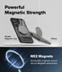 Ringke UX Magnetic Samsung S26 Ultra Hoesje MagSafe met Standaard Clear Zwart afbeelding 12