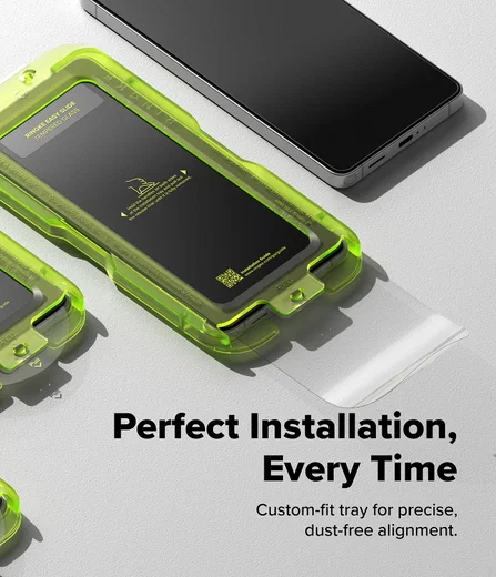 Ringke Easy Slide Samsung Galaxy S26 Ultra Screen Protector met Jig 2-Pack afbeelding 8