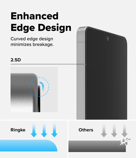 Ringke Easy Slide Samsung Galaxy S26 Ultra Screen Protector met Jig 2-Pack afbeelding 5