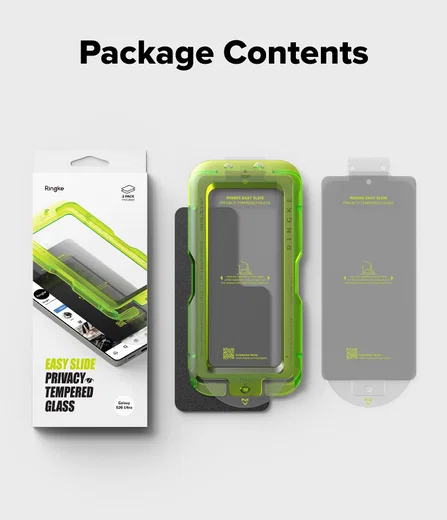 Ringke Easy Slide Privacy Samsung Galaxy S26 Ultra Screen Protector Jig 2-Pack afbeelding 16