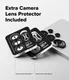 Ringke Camera Tempered Glass Samsung Galaxy S26 Ultra Camera Protector 2-Pack afbeelding 7