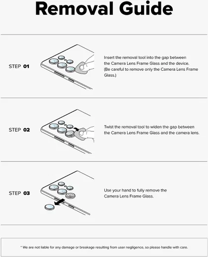 Ringke Camera Tempered Glass Samsung Galaxy S26 Ultra Camera Protector 2-Pack afbeelding 14