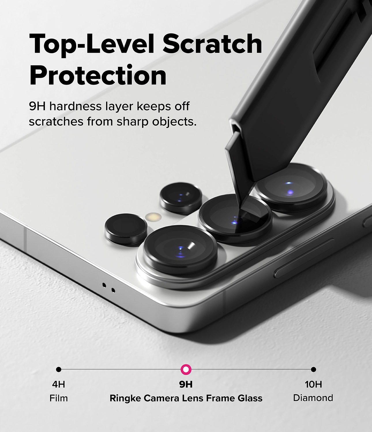 Ringke Camera Tempered Glass Samsung Galaxy S26 Ultra Camera Protector 2-Pack afbeelding 6