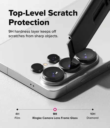 Ringke Camera Tempered Glass Samsung Galaxy S26 Ultra Camera Protector 2-Pack afbeelding 6