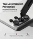 Ringke Camera Tempered Glass Samsung Galaxy S26 Ultra Camera Protector 2-Pack afbeelding 6
