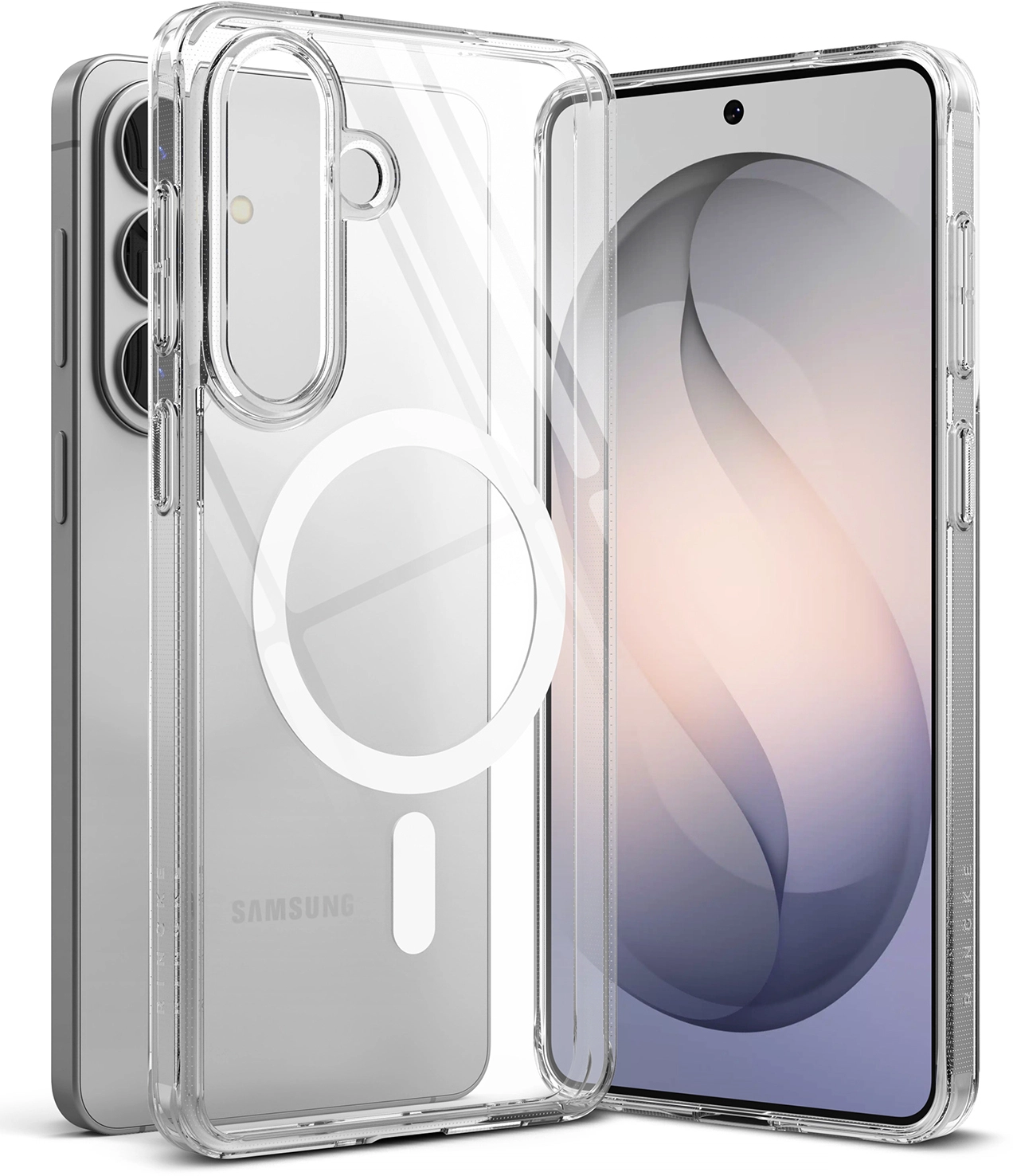 Ringke Fusion Magnetic Samsung Galaxy S26 Plus Hoesje MagSafe Transparant afbeelding 17