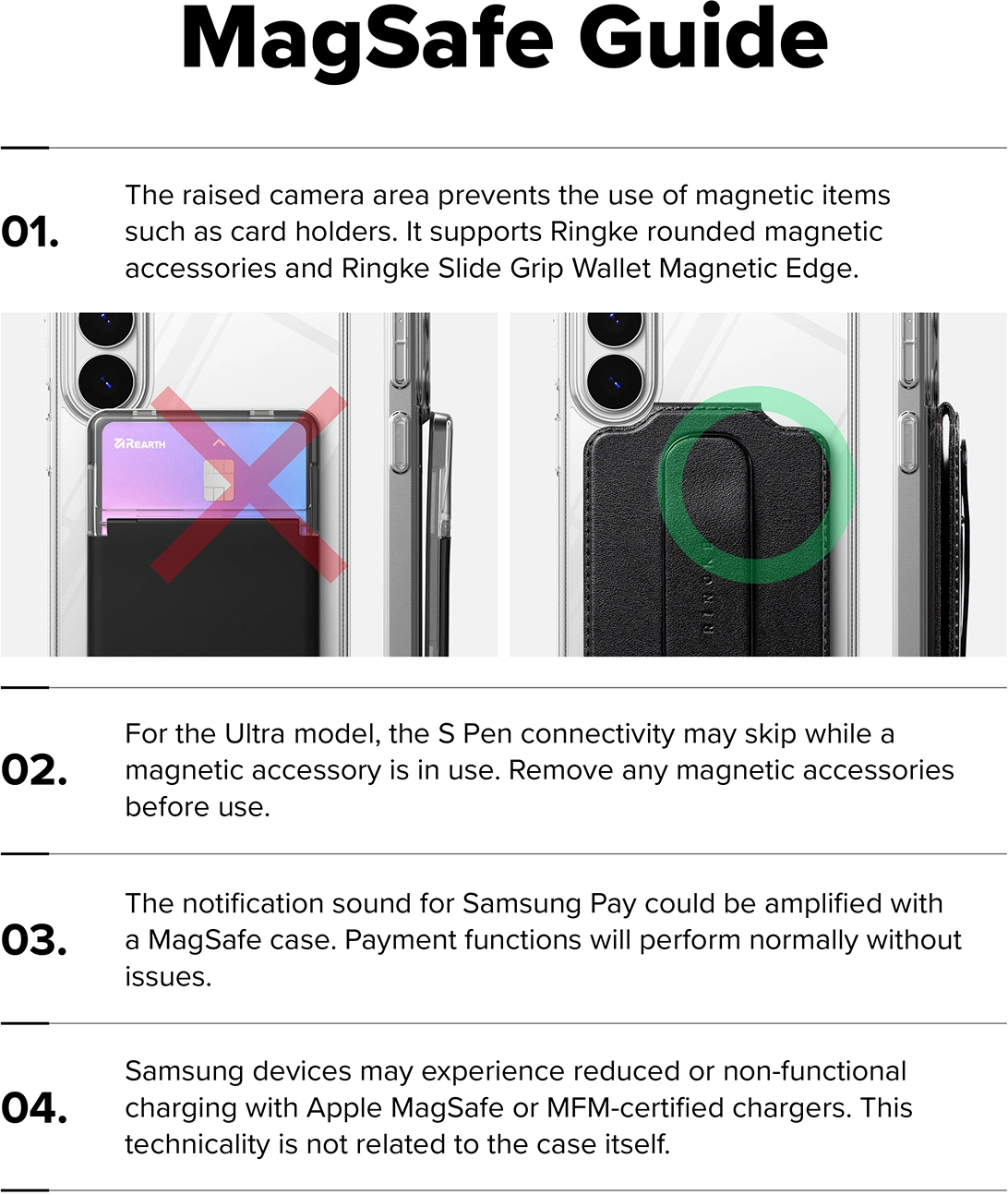 Ringke Fusion Magnetic Samsung Galaxy S26 Plus Hoesje MagSafe Transparant afbeelding 16