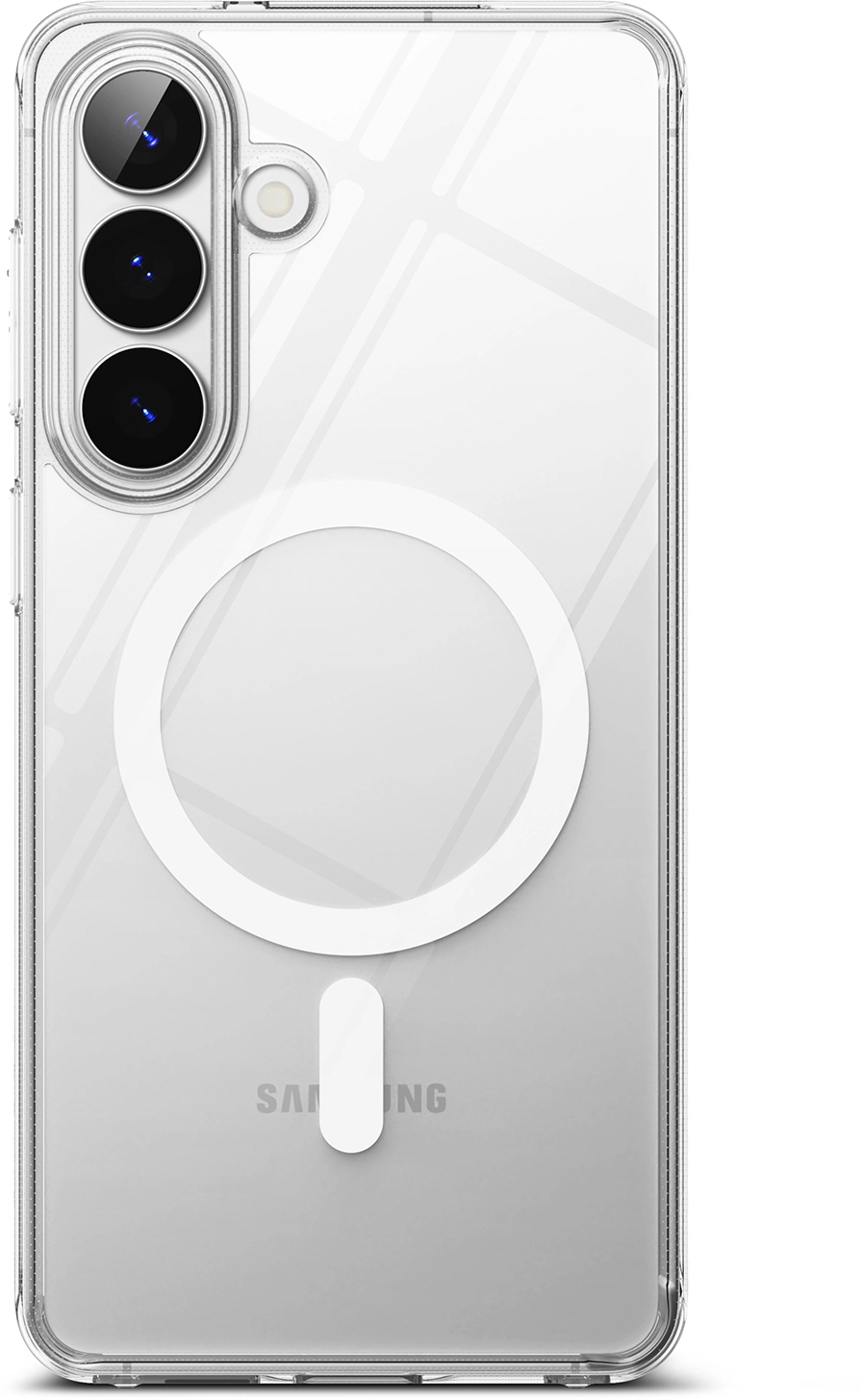 Ringke Fusion Magnetic Samsung Galaxy S26 Plus Hoesje MagSafe Transparant afbeelding 2