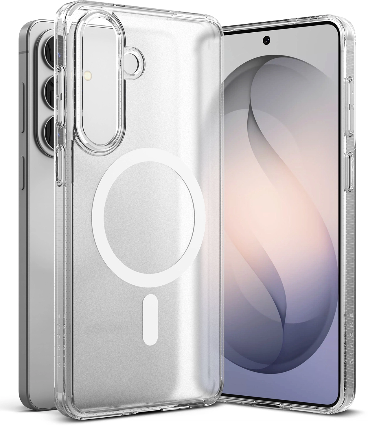 Ringke Fusion Magnetic Samsung Galaxy S26 Plus Hoesje MagSafe Matte Transparant afbeelding 16