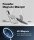 Ringke Fusion Magnetic Samsung Galaxy S26 Plus Hoesje MagSafe Matte Transparant afbeelding 6