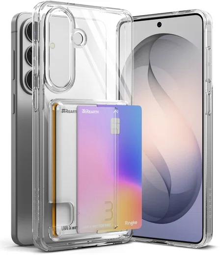 Ringke Fusion Card Samsung Galaxy S26 Plus Hoesje Kaarthouder Transparant afbeelding 18