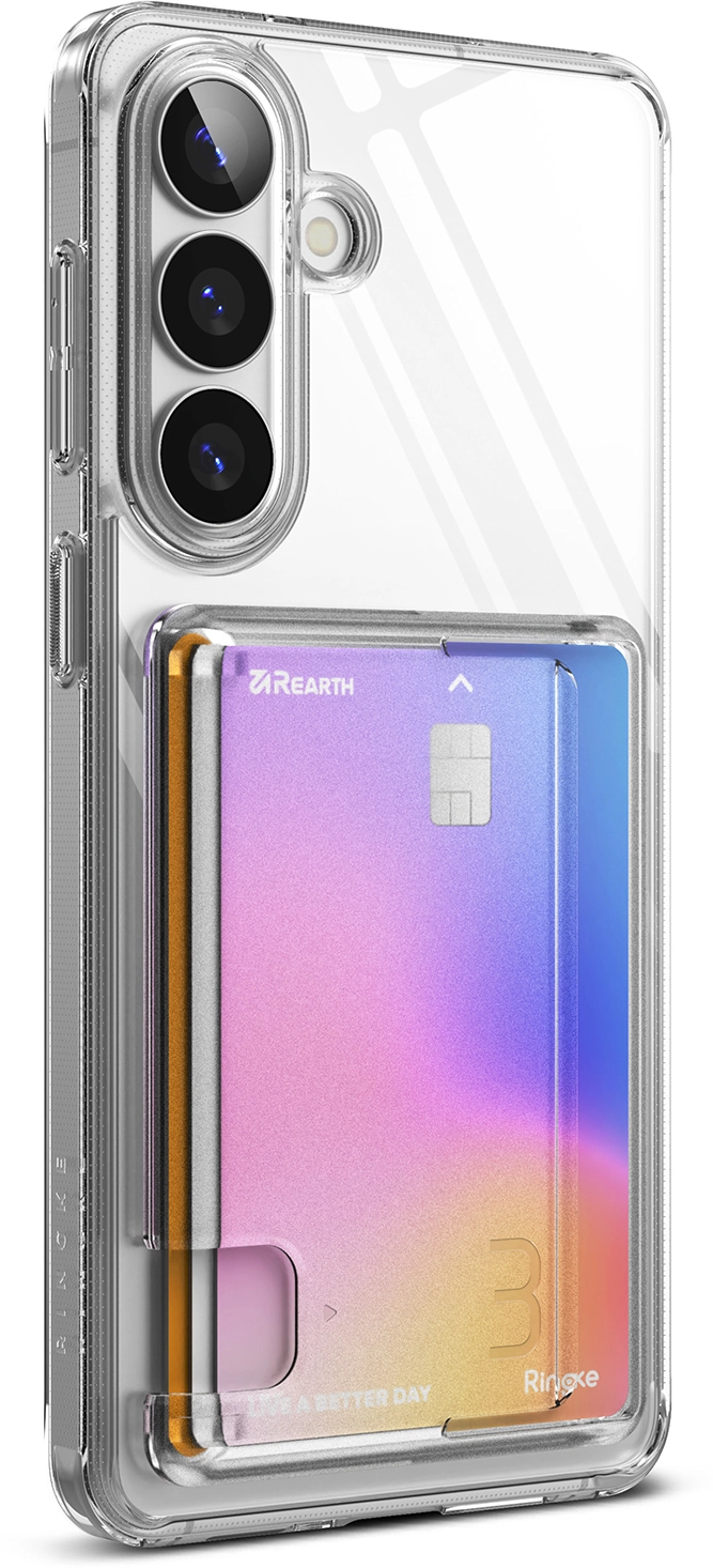 Ringke Fusion Card Samsung Galaxy S26 Plus Hoesje Kaarthouder Transparant afbeelding 19