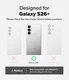 Ringke Fusion X Samsung Galaxy S26 Plus Hoesje Back Cover Camo Zwart afbeelding 3