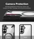 Ringke Fusion X Magnetic Samsung Galaxy S26 Plus Hoesje MagSafe Clear Zwart afbeelding 12