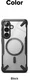 Ringke Fusion X Magnetic Samsung Galaxy S26 Plus Hoesje MagSafe Clear Zwart afbeelding 17