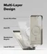 Ringke Silicone Magnetic Samsung Galaxy S26 Plus Hoesje MagSafe Back Cover Grijs afbeelding 10