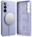 Ringke Silicone Magnetic Samsung Galaxy S26 Plus Hoesje MagSafe Back Cover Paars