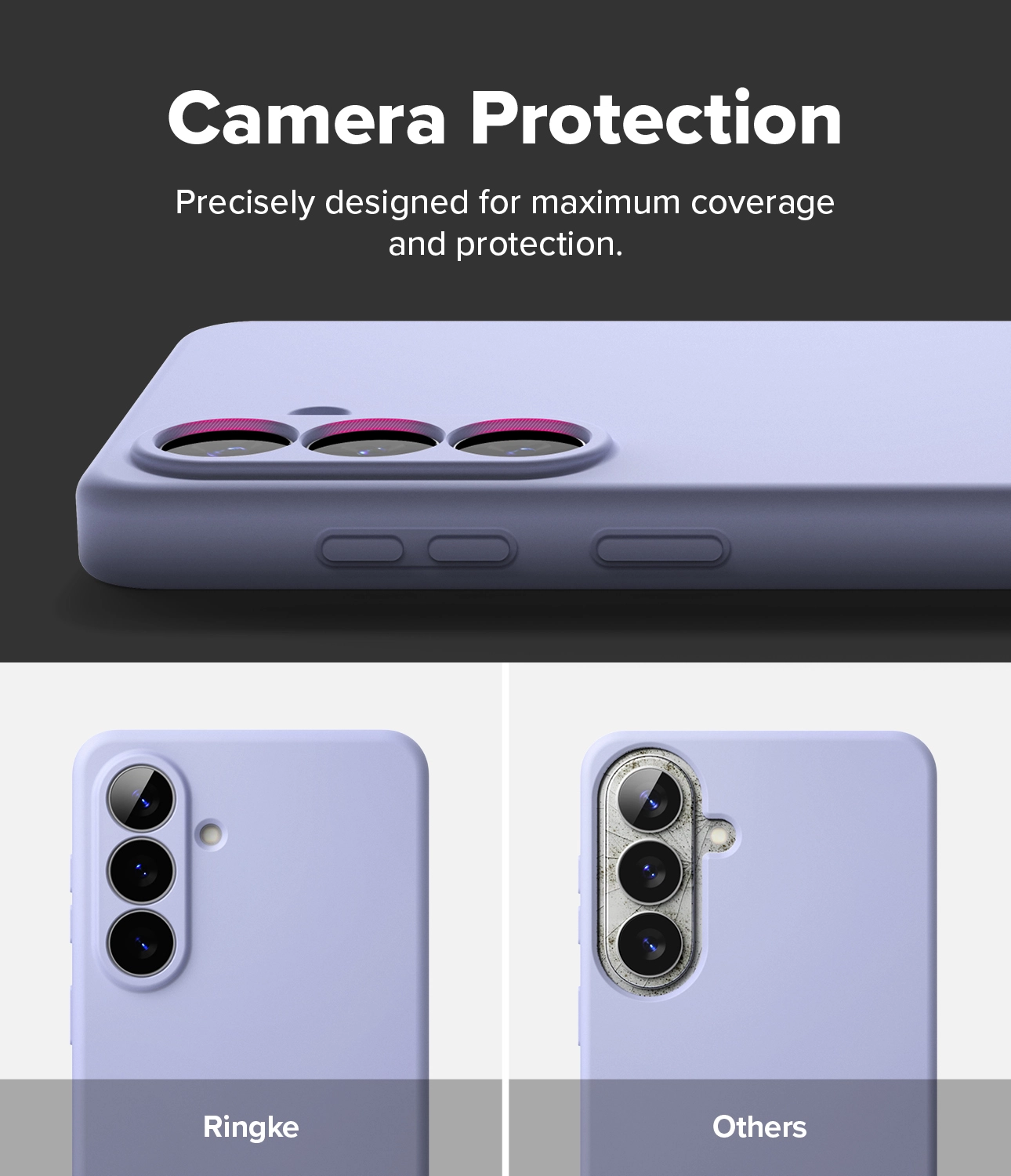Ringke Silicone Magnetic Samsung Galaxy S26 Plus Hoesje MagSafe Back Cover Paars afbeelding 11