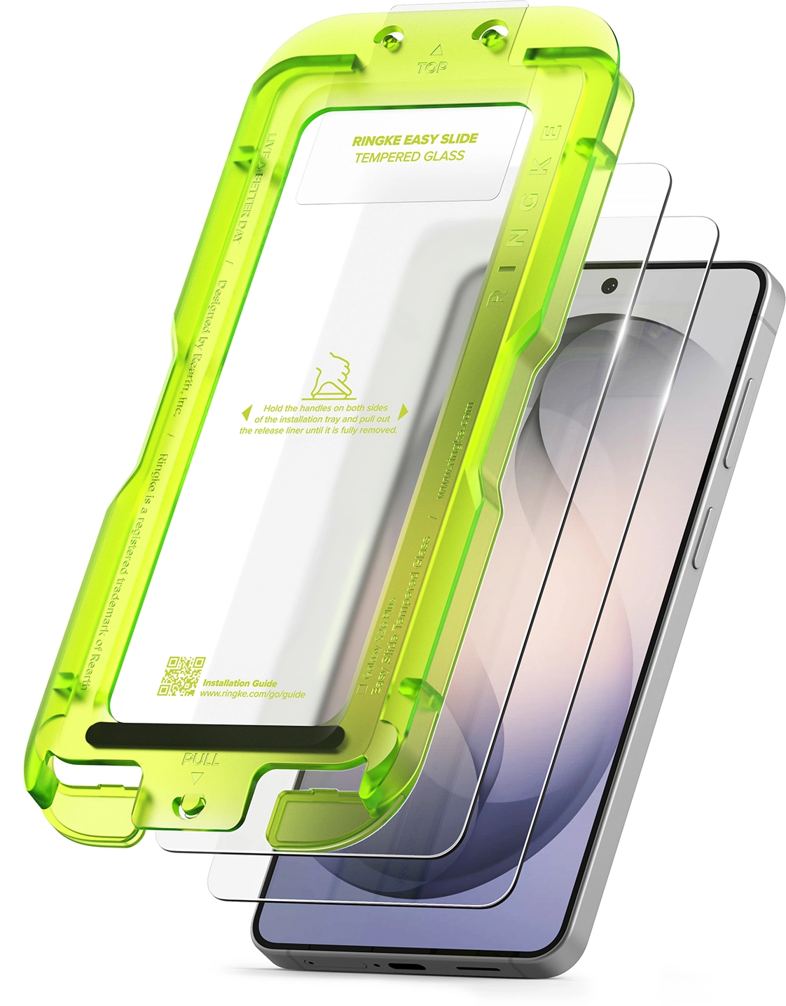Ringke Easy Slide Samsung Galaxy S26 Plus Screen Protector met Jig 2-Pack afbeelding 15