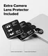 Ringke Camera Tempered Glass Samsung Galaxy S26/S26 Plus Camera Protector 2-Pack afbeelding 7