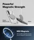 Ringke Fusion Magnetic Samsung Galaxy S26 Hoesje MagSafe Back Cover Transparant afbeelding 6