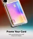 Ringke Fusion Card Samsung Galaxy S26 Hoesje Kaarthouder Transparant afbeelding 9