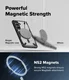 Ringke Fusion X Magnetic Samsung Galaxy S26 Hoesje MagSafe Zwart afbeelding 6