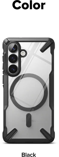 Ringke Fusion X Magnetic Samsung Galaxy S26 Hoesje MagSafe Zwart afbeelding 14