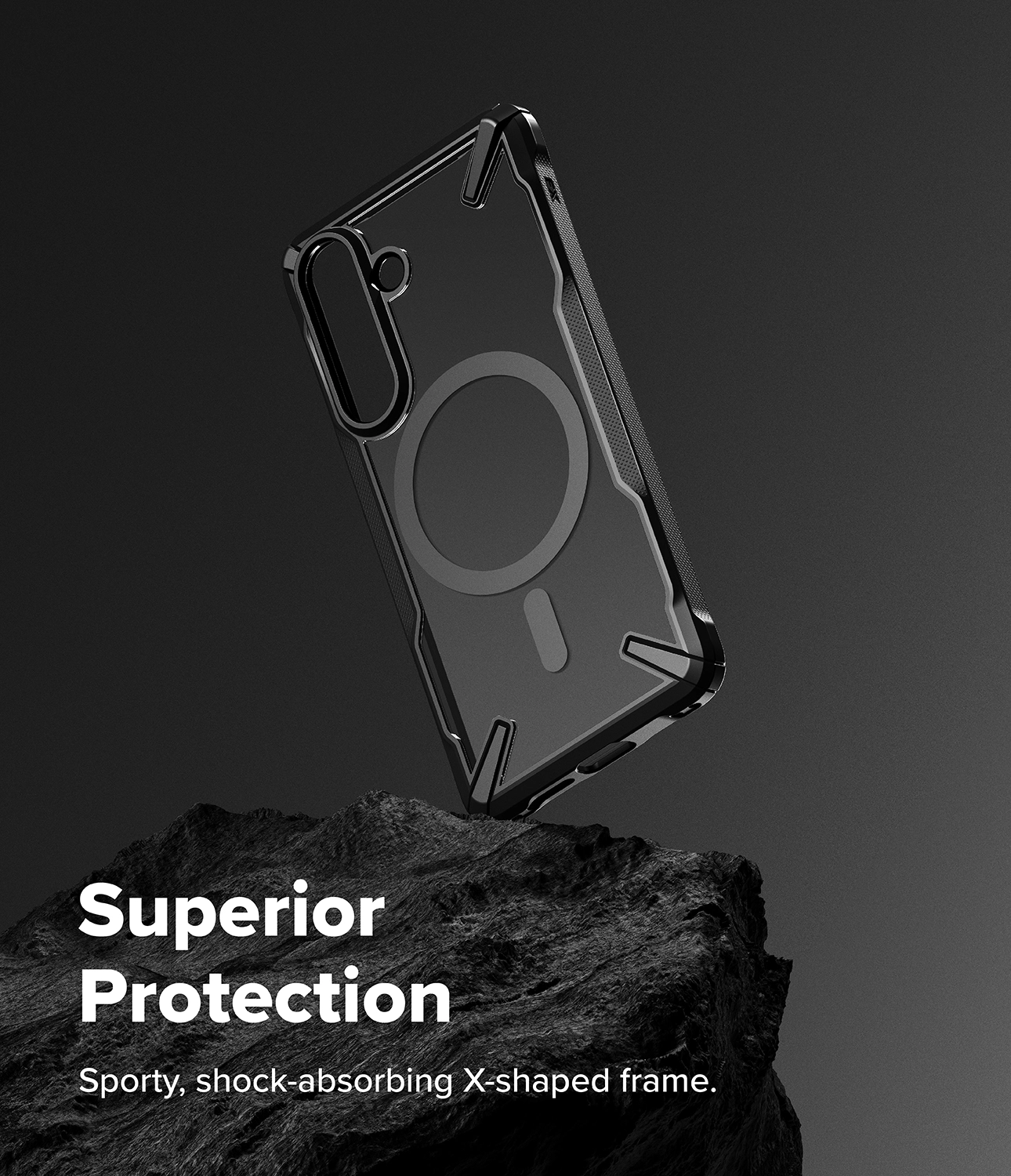 Ringke Fusion X Magnetic Samsung Galaxy S26 Hoesje MagSafe Zwart afbeelding 7