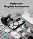 Ringke Fusion X Magnetic Samsung Galaxy S26 Hoesje MagSafe Zwart afbeelding 4