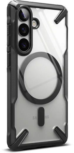 Ringke Fusion X Magnetic Samsung Galaxy S26 Hoesje MagSafe Zwart afbeelding 21
