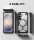 Ringke Fusion X Magnetic Samsung Galaxy S26 Hoesje MagSafe Zwart afbeelding 18