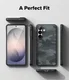 Ringke Onyx Magnetic Samsung Galaxy S26 Hoesje MagSafe Camo Zwart afbeelding 12